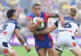 Tyson Frizell says the resurgent Knights have learned to live without Kalyn Ponga. (Scott Radford-Chisholm/AAP PHOTOS)